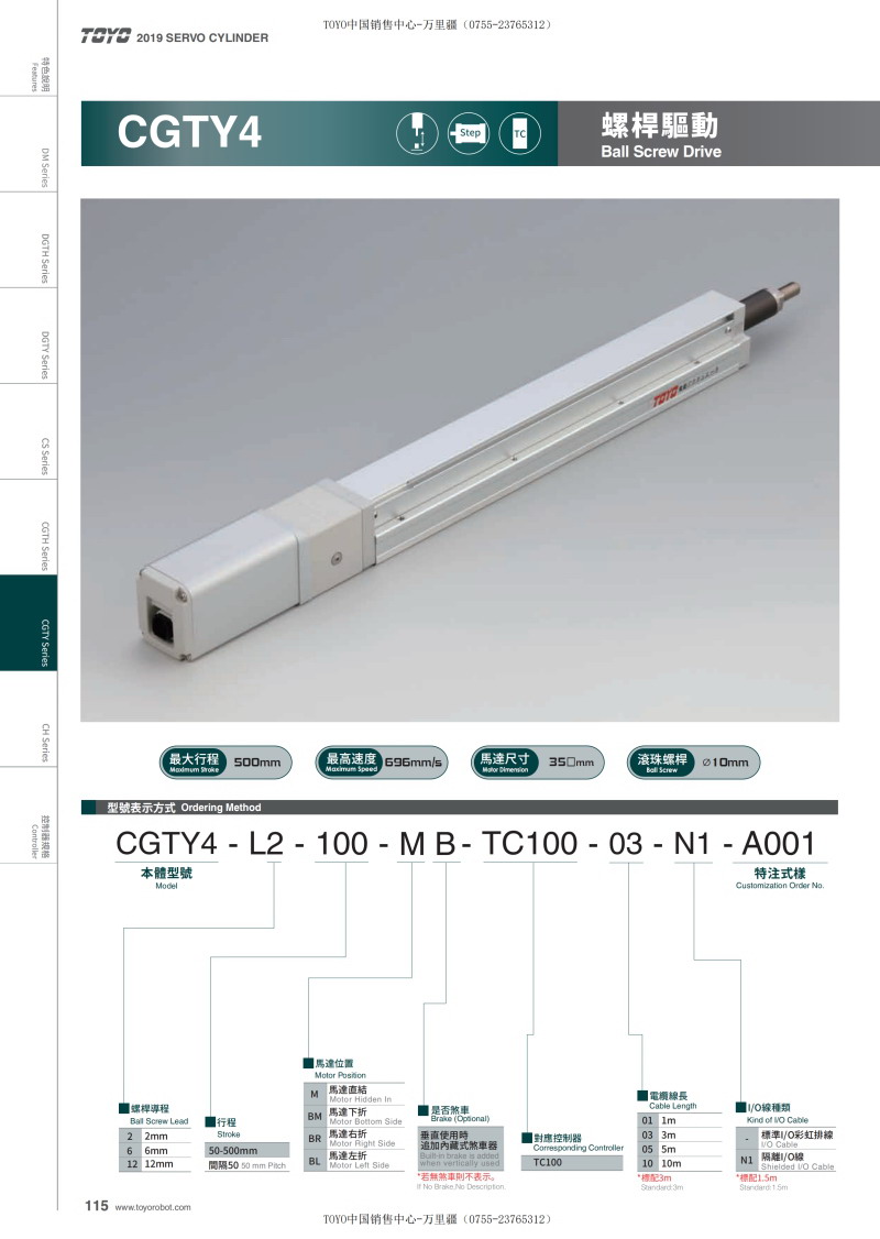 TOYO模組CGTY4